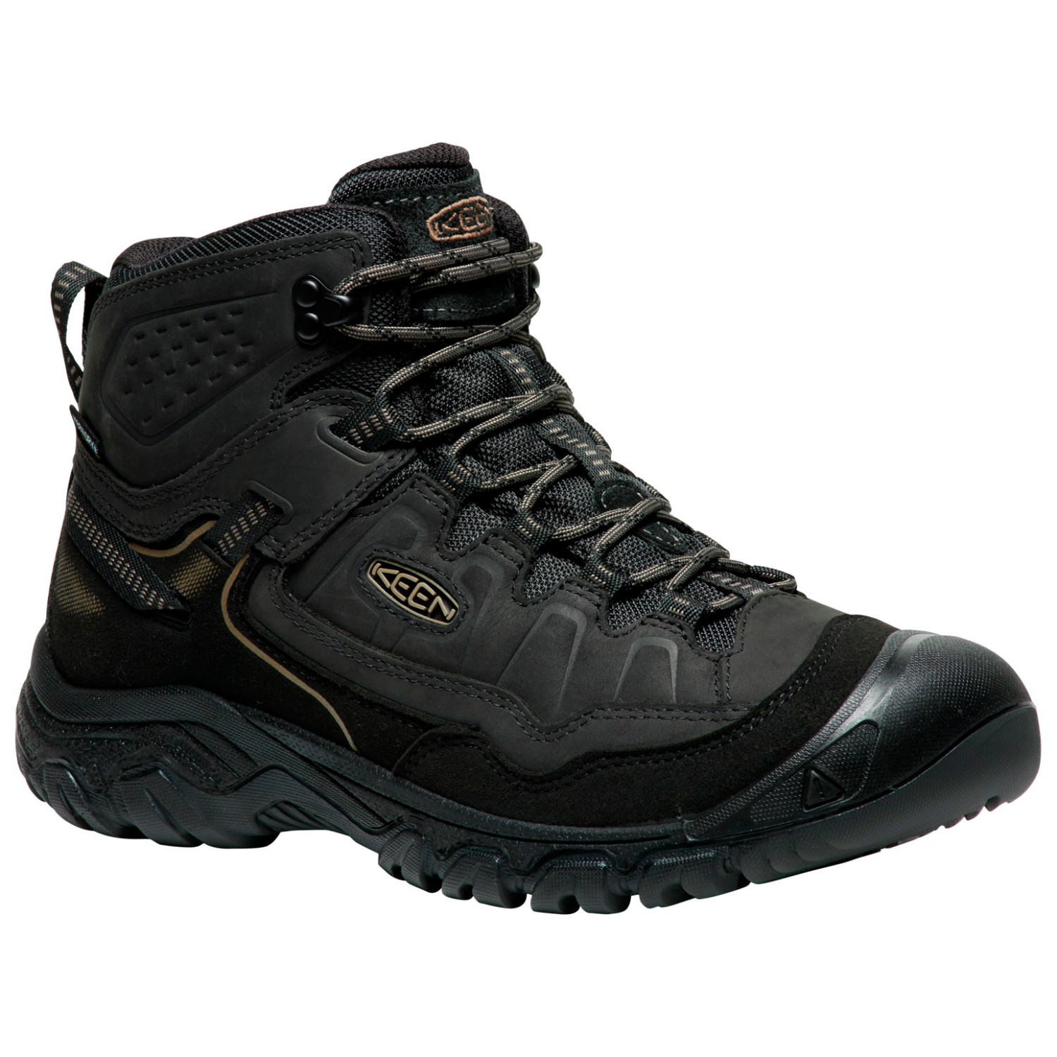 

Походная обувь Keen Targhee IV Mid WP, цвет Triple Black