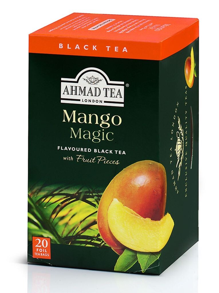 

Ahmad Tea- Черный чай Mango Magic 40г, 20 пакетиков
