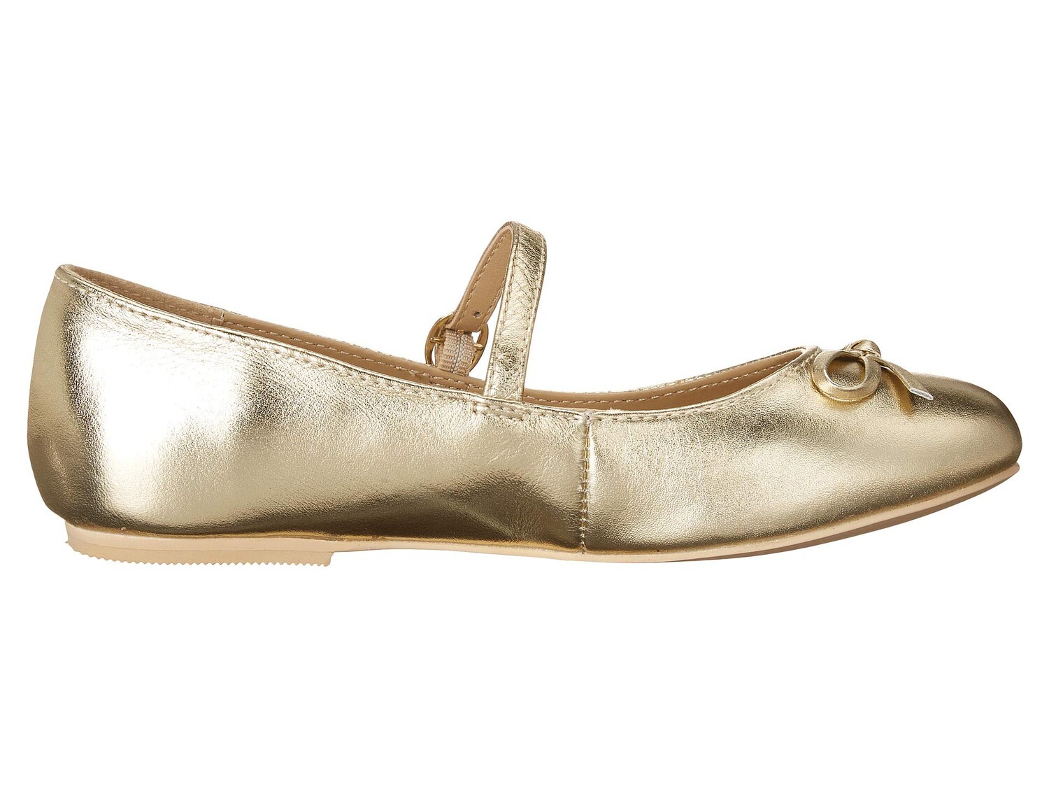 

Обувь на низком каблуке Janie and Jack Ankle Strap Bow Flat (Toddler/Little Kid/Big Kid)
