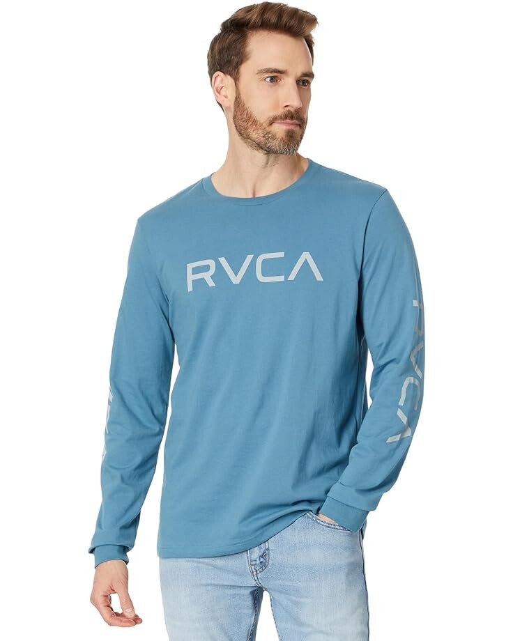 

Футболка RVCA Big RVCA, синий