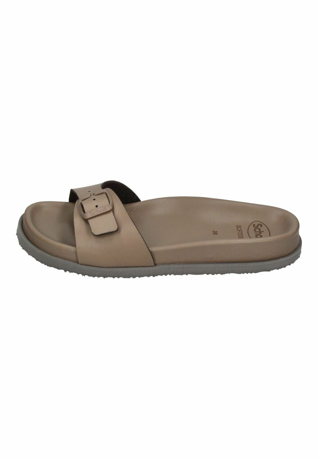 

Мюли на плоской подошве ESTELLE OVER Scholl, цвет kaki