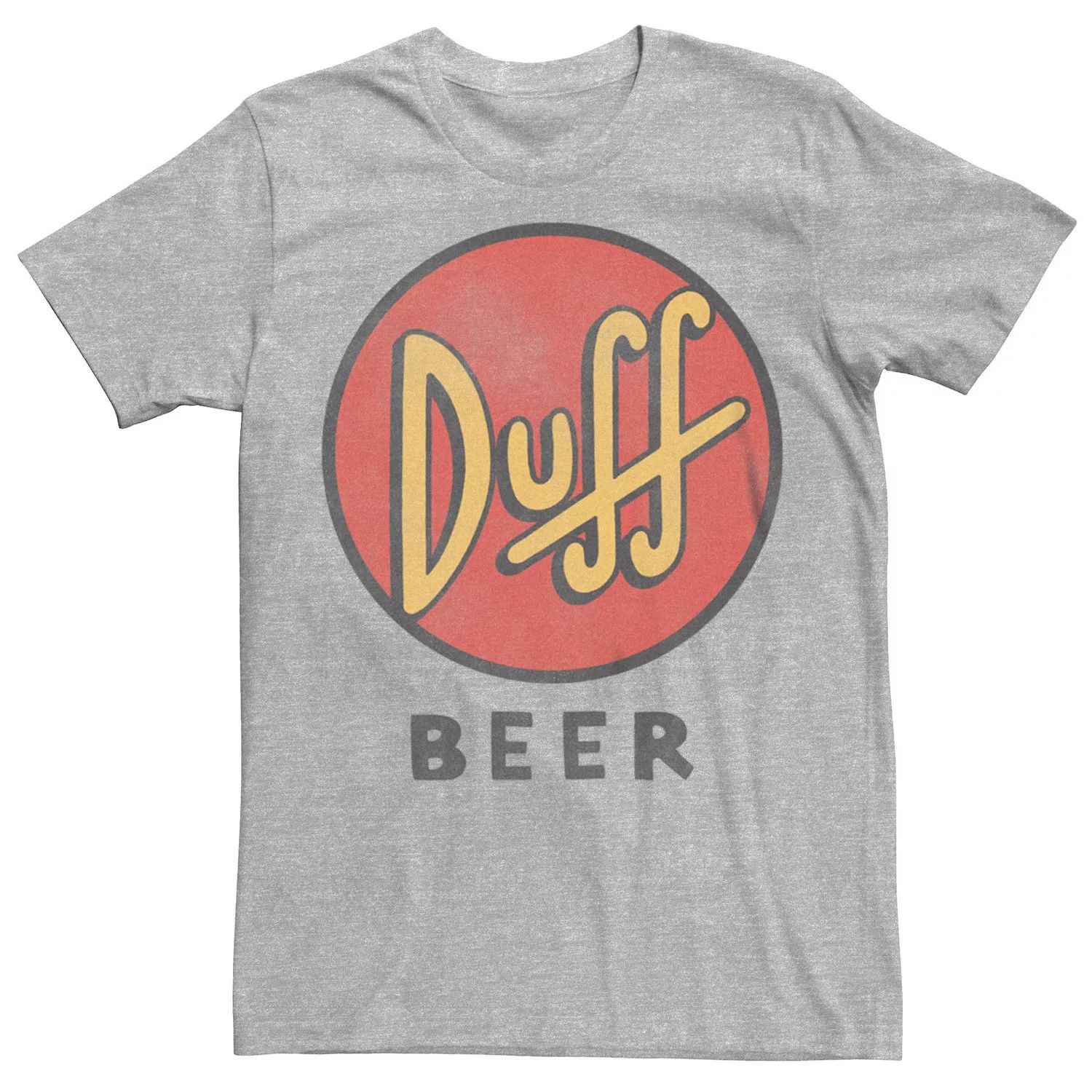 Мужская футболка с рисунком The Simpsons Beer Duff Licensed Character