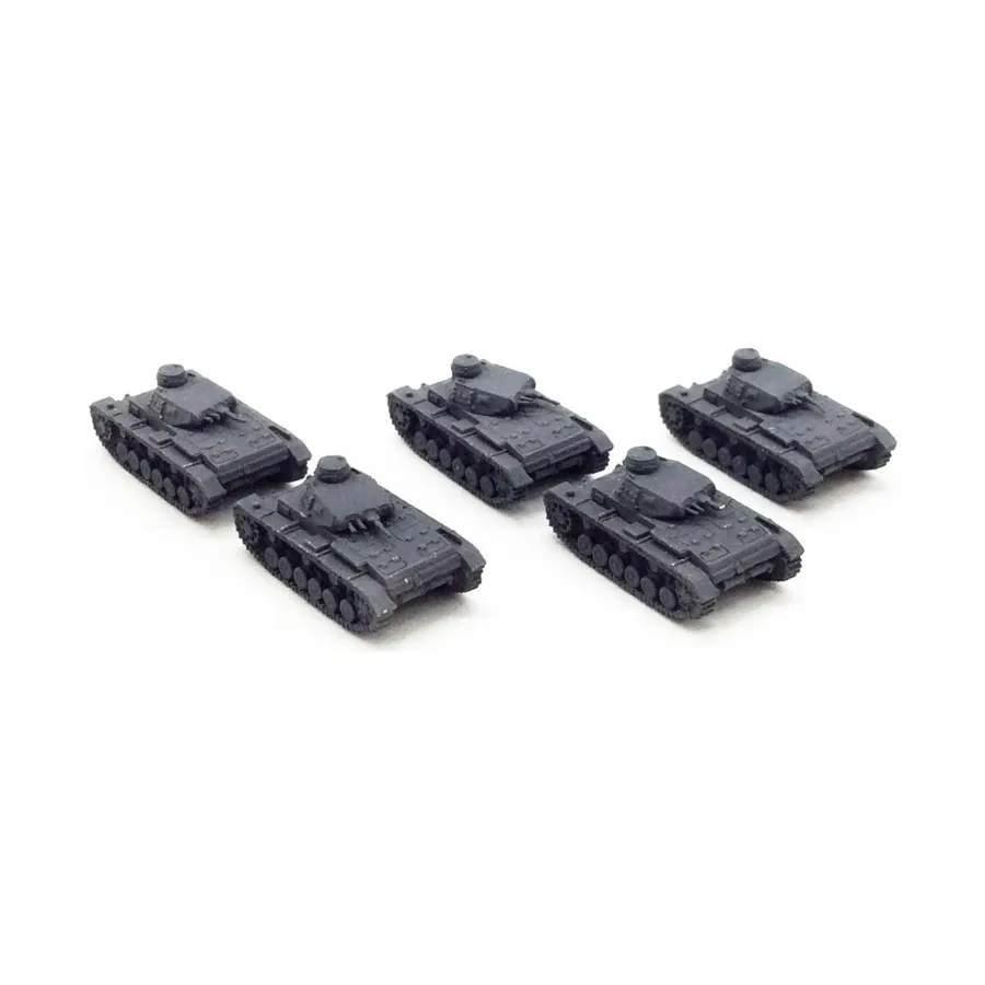 

Pz.III E, коллекция №2, WWII Micro Armour - Germany - Loose Miniatures (1:285)