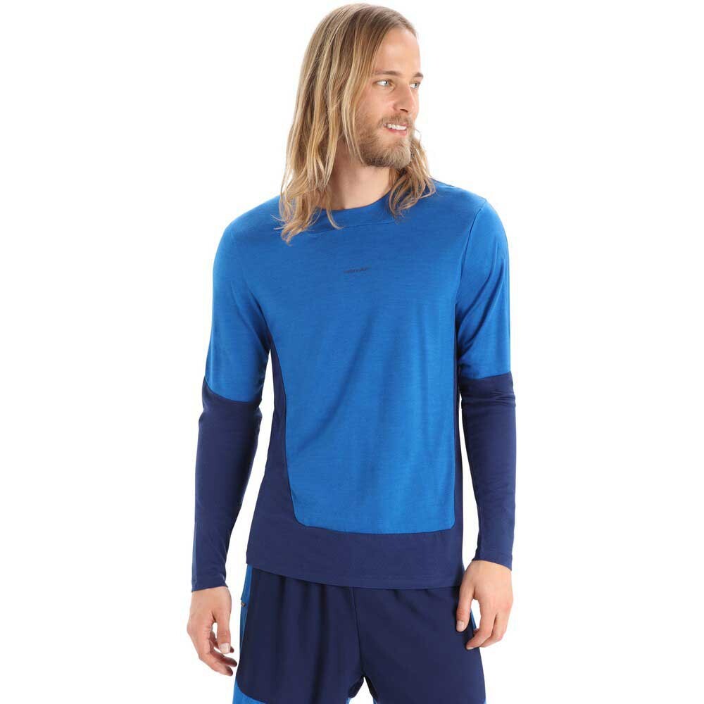 

Футболка с длинным рукавом Icebreaker Zone Knit, синий