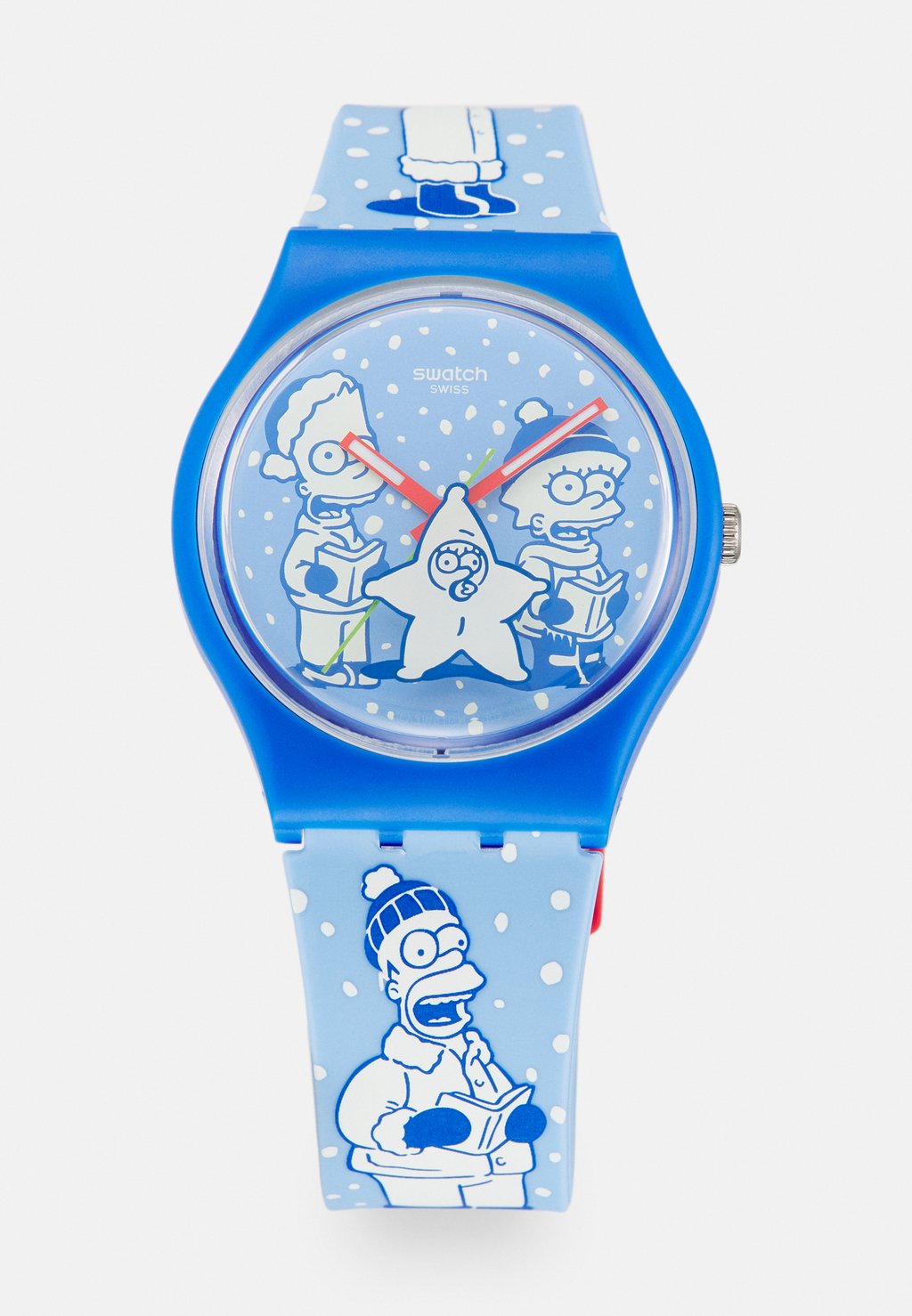 Часы The Simpsons Tidings Unisex Swatch, синий