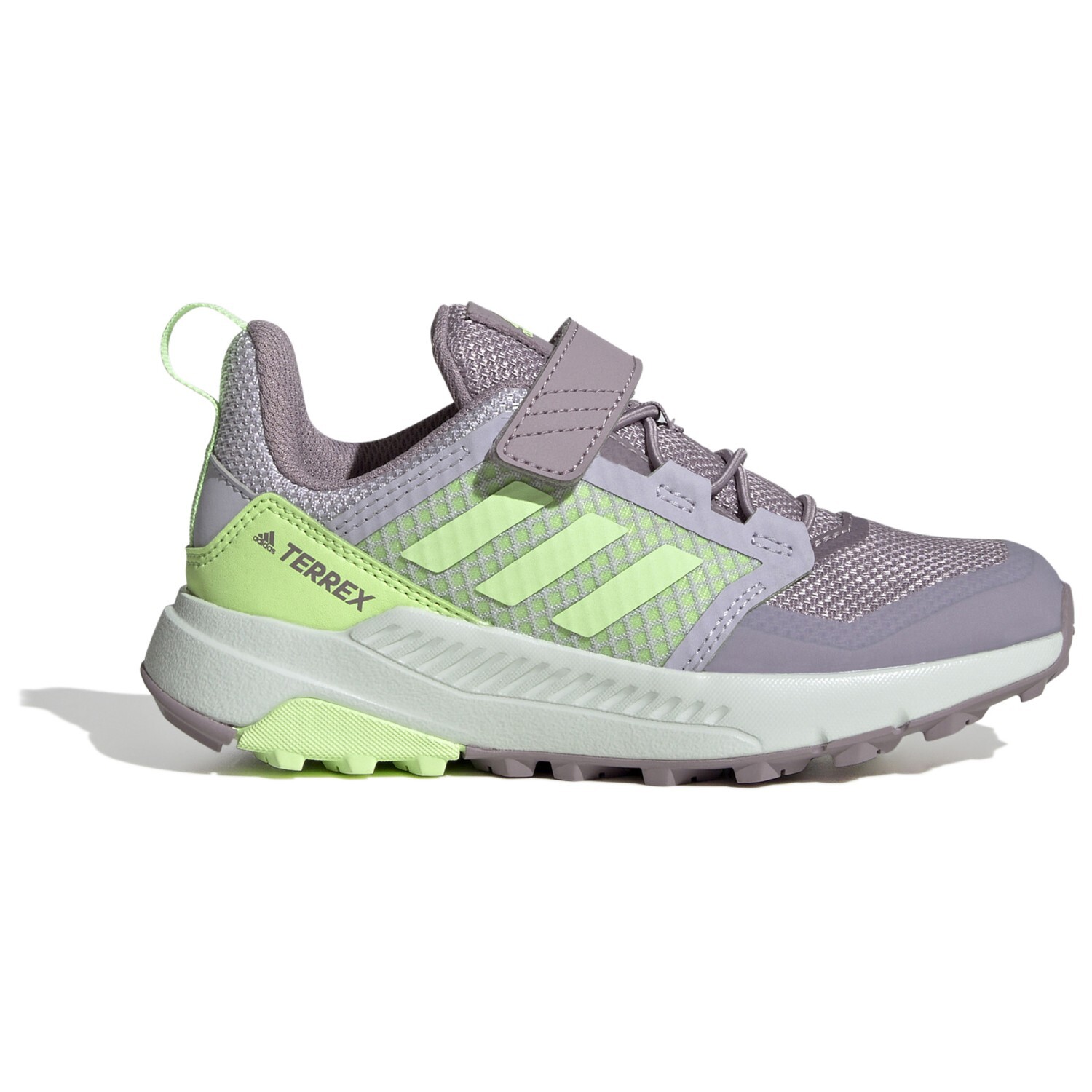 

Мультиспортивная обувь Adidas Terrex Kid's Terrex Trailmaker CF, цвет Preloved Fig/Green Spark/Silver Dawn