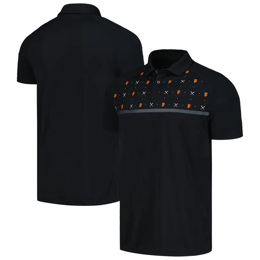 

Поло с коротким рукавом Levelwear San Francisco Giants, черный