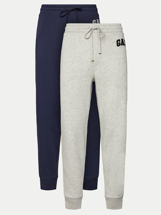 Комплект из 2 брюк стандартного кроя Gap, мультиколор комплект из 2 пижамных брюк стандартного кроя h