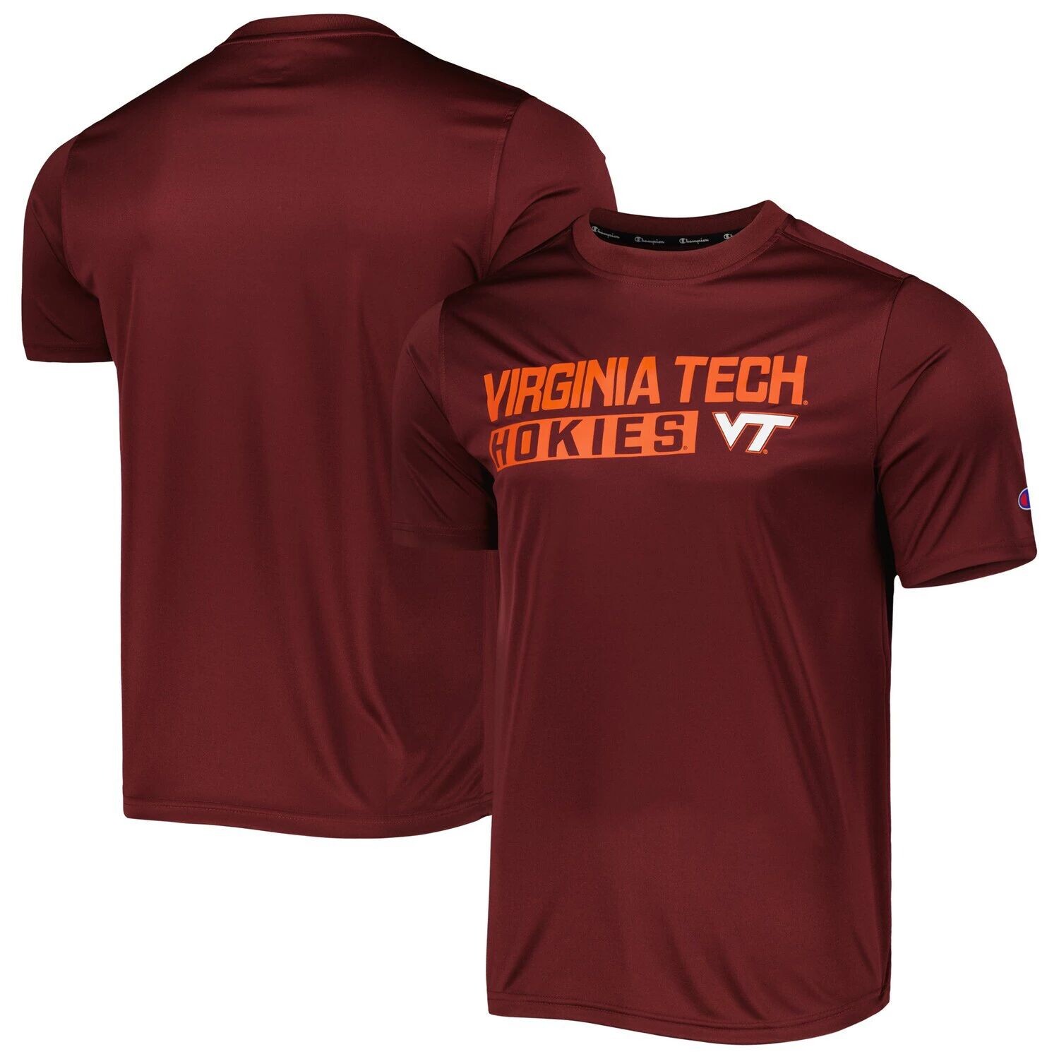 

Мужская темно-бордовая футболка Virginia Tech Hokies Impact Knockout Champion