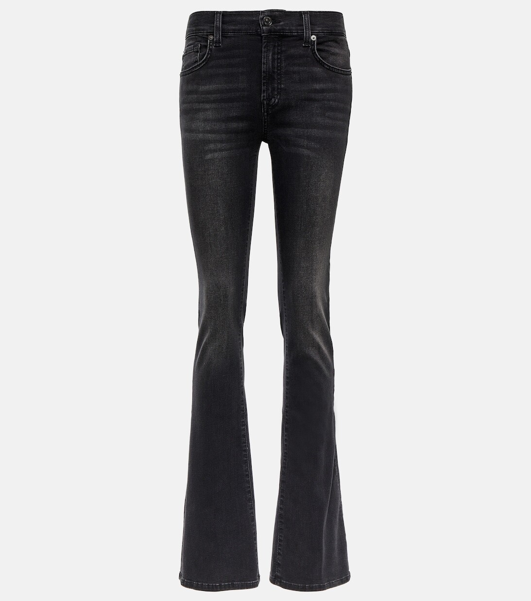 

Джинсы средней посадки Bair 7 FOR ALL MANKIND, черный