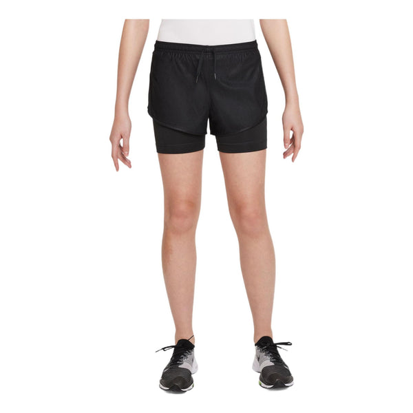 Шорты (PS) Nike Dri-Fit Tempo Running Shorts 'Black', черный кроссовки kinetix running tempo black