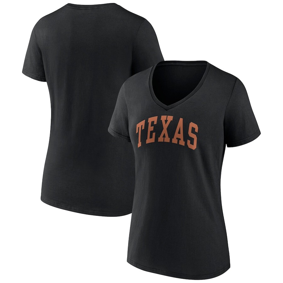

Футболка с коротким рукавом Fanatics Branded Texas Longhorns, черный