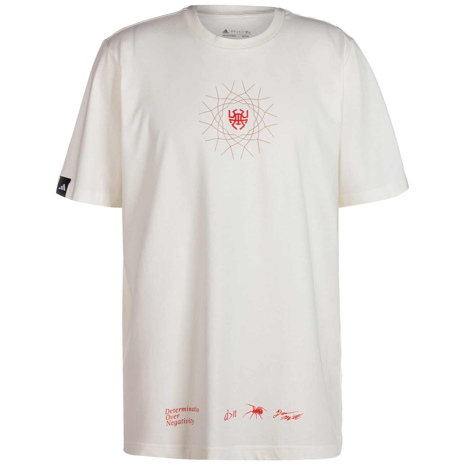 

Футболка adidas Performance Donovan Mitchell Graphic, белый
