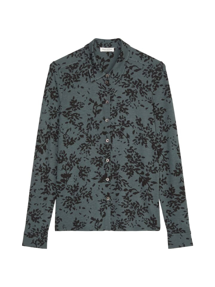 

Футболка Marc O'Polo Jersey Print Bluse regular, разноцветный
