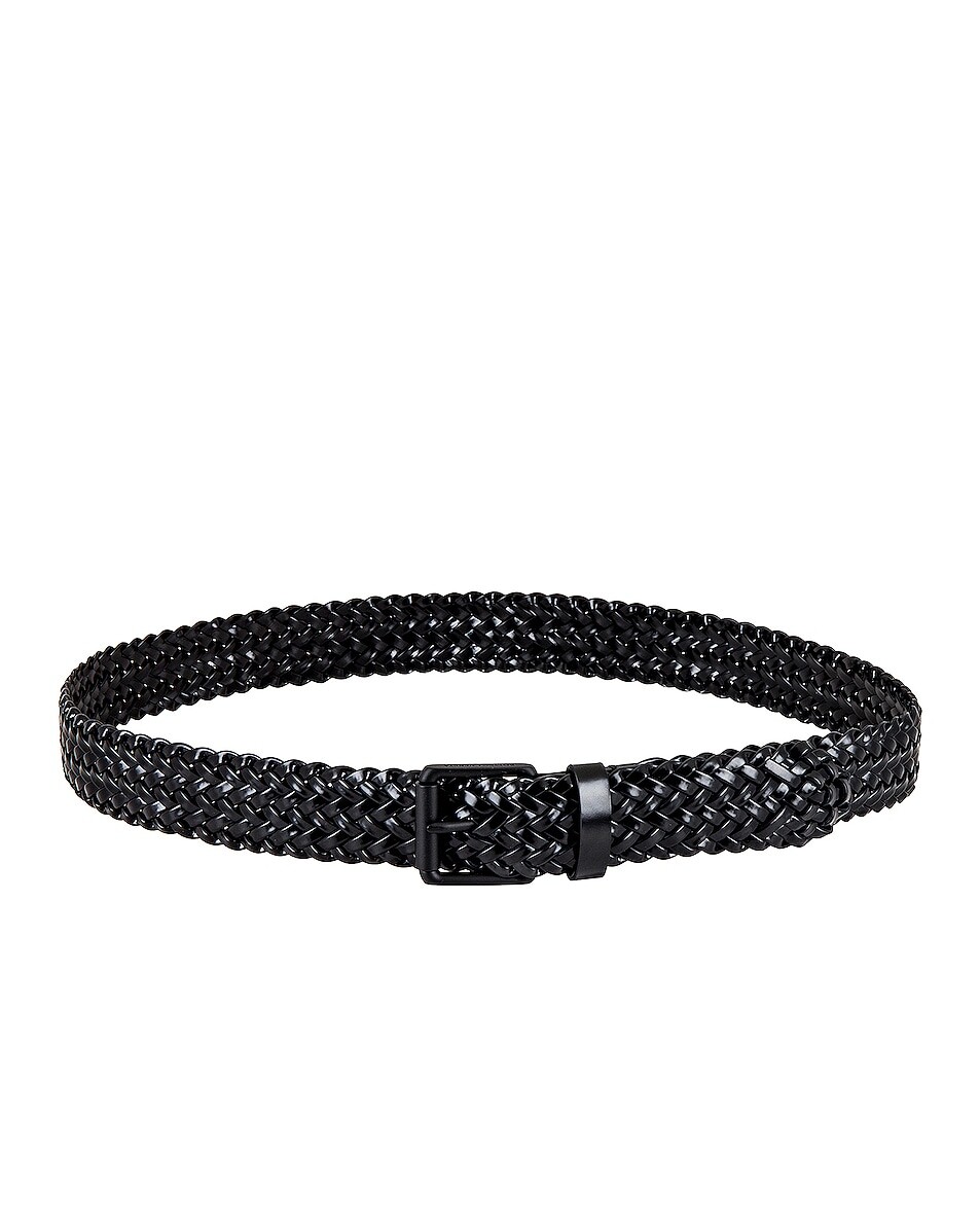 

Ремень Bottega Veneta Spazzolato Thin, черный