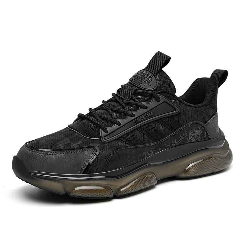 

Кроссовки мужские Lifestyle Shoes Men Low-Top Aokang, цвет Black-mesh version