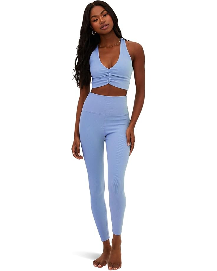 

Брюки Beach Riot Tayler Legging, цвет Seashore Two Tone Rib