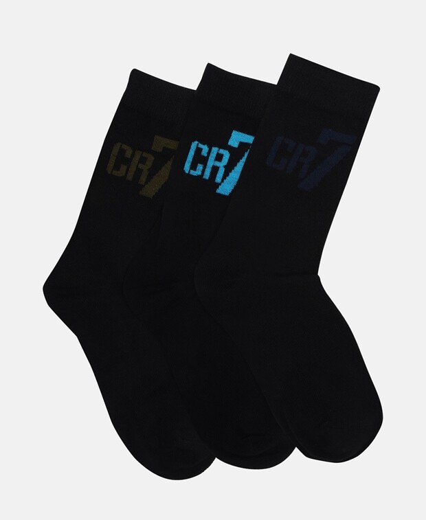 

Носки, упаковка 3 шт. CR7 Cristiano Ronaldo, бирюзовый