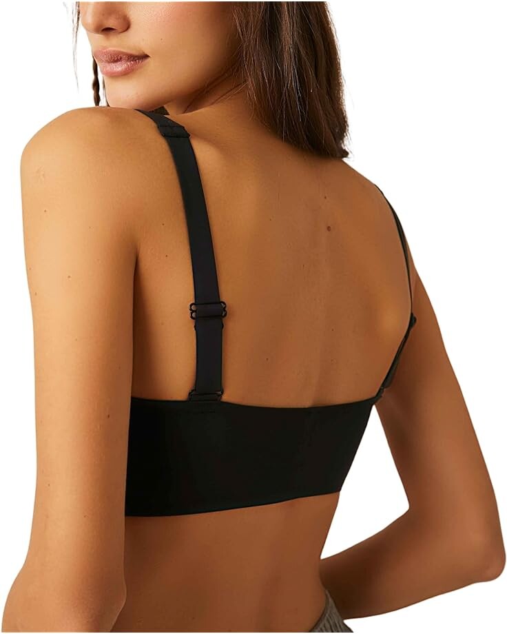 

Бралетт Free People Hailey Square Bralette, черный