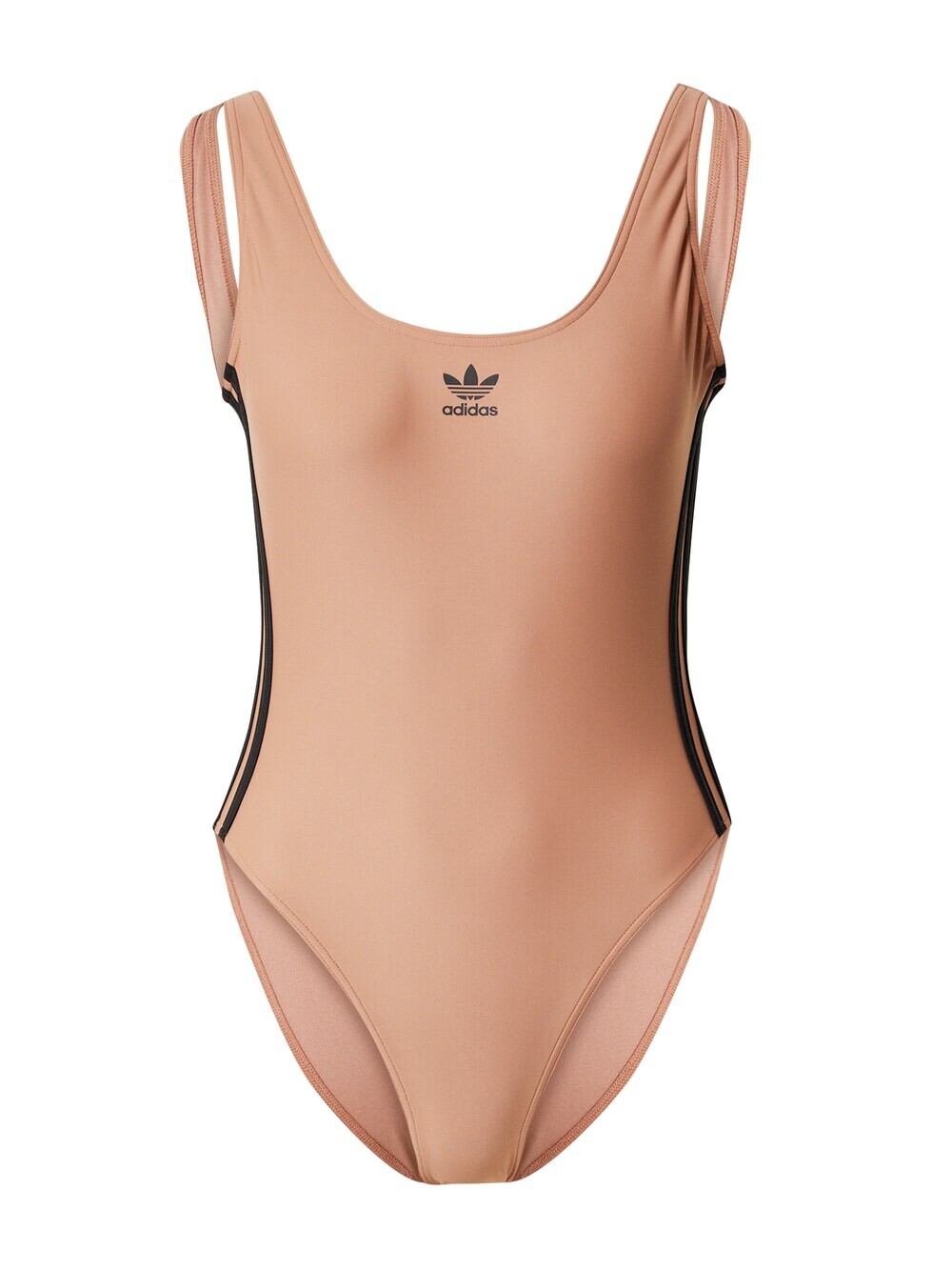 

Купальник без косточек Adidas Adicolor 3-Stripes, светло-коричневый