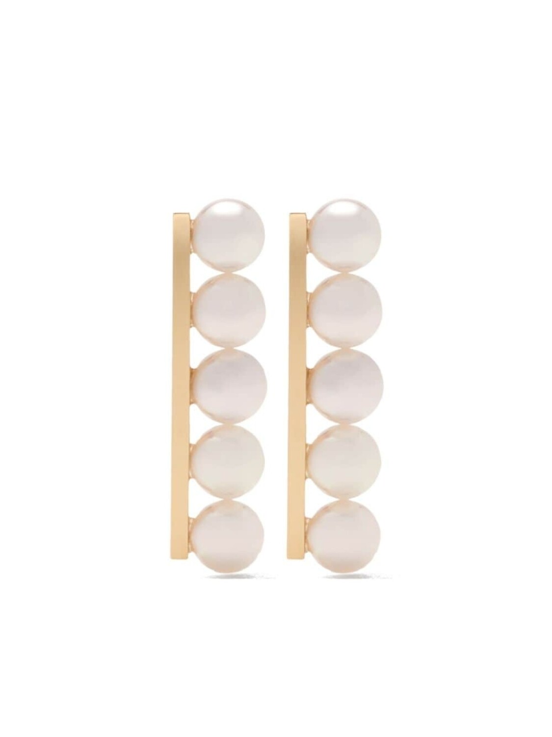 

Серьги Balance из желтого золота с жемчугом TASAKI, золотой