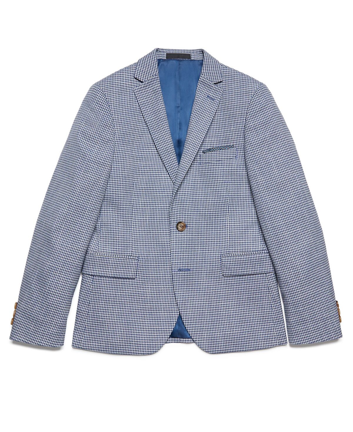 

Классическое спортивное пальто с длинными рукавами в клетку Big Boys Mini Check Lauren Ralph Lauren