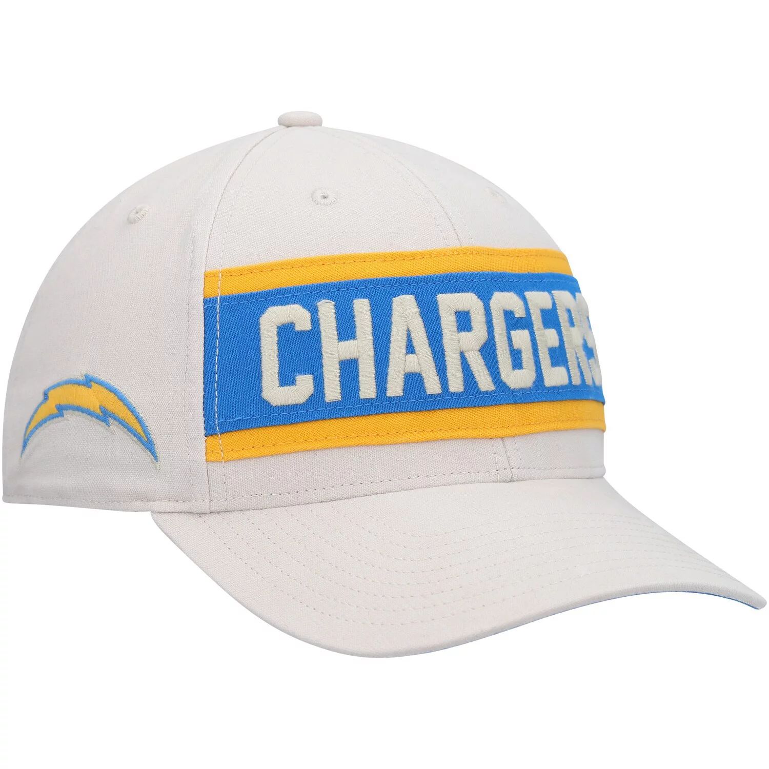 Мужская регулируемая кепка кремового цвета Los Angeles Chargers Crossroad MVP '47 кремового цвета