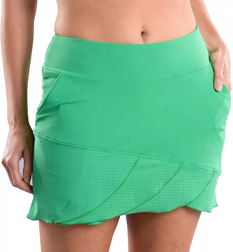 

Женские шорты для гольфа Sandra Stripe SwingDish 16 дюймов, зеленый