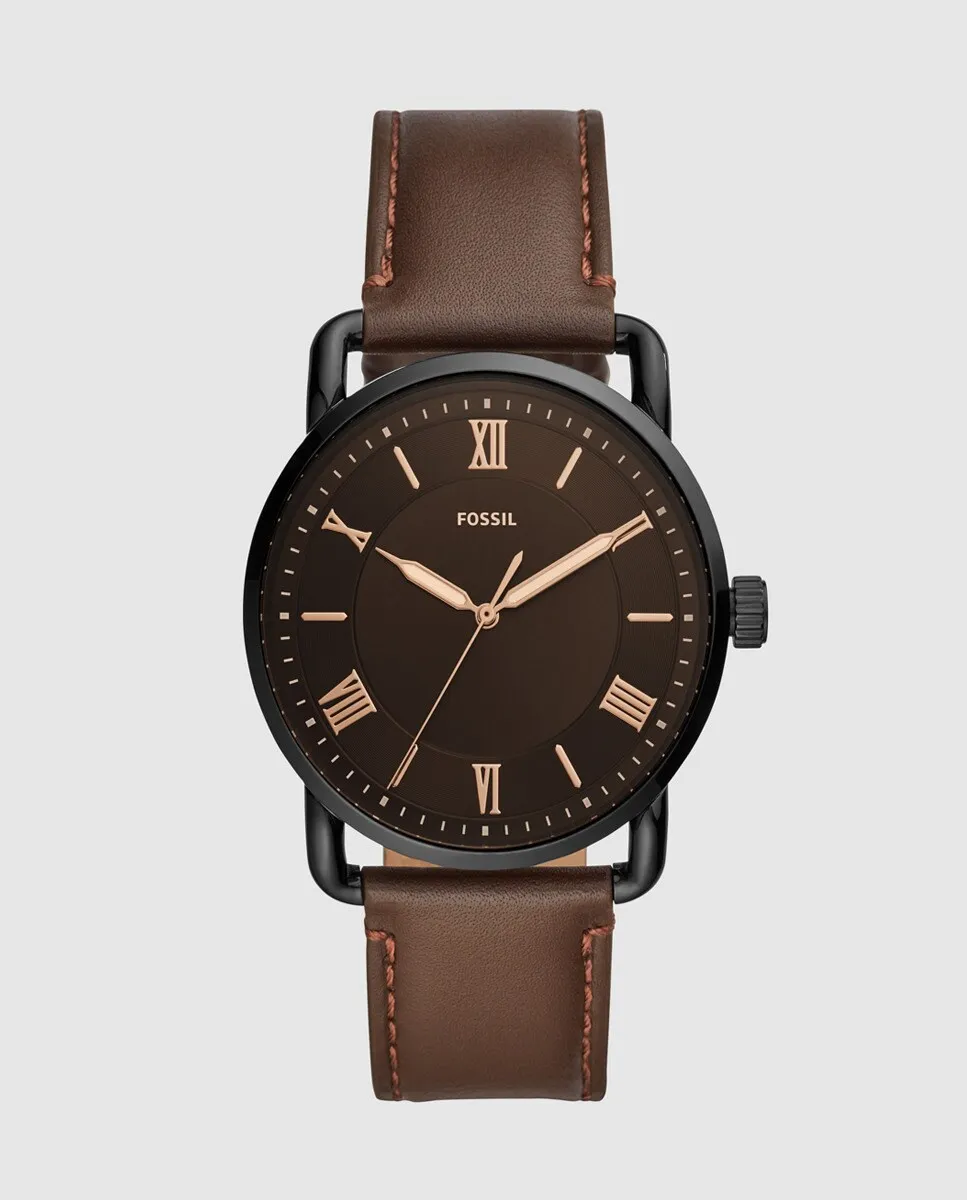 

Fossil Copeland FS5666 Коричневые кожаные мужские часы