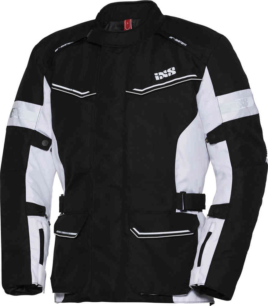 Женская мотоциклетная текстильная куртка Tour Evans-ST IXS, черно-белый