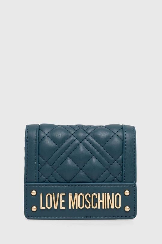 

Кошелек Love Moschino, бирюзовый
