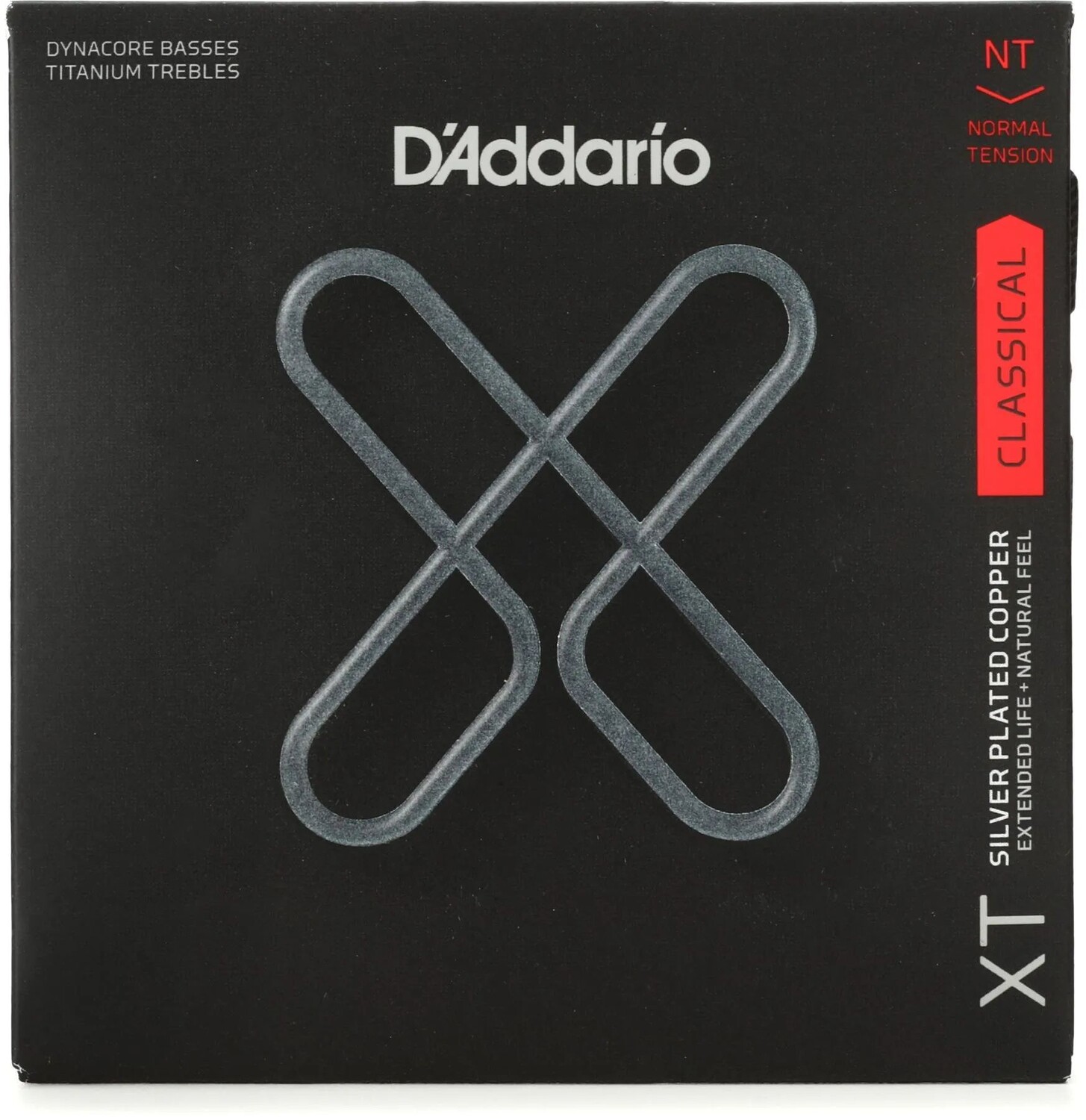 

Струны для классической гитары D'Addario XTC45TT XT, посеребренные, нормального натяжения, с титановыми тройниками