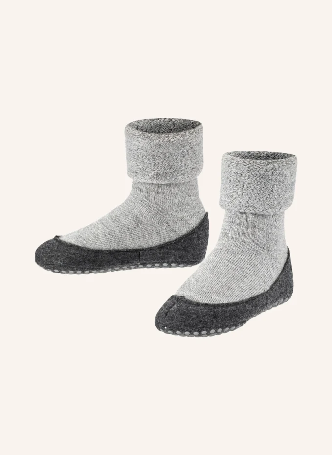 Носки-стопоры cosyshoe Falke, серый носки falke unisex hausschuhe cosyshoe цвет fire