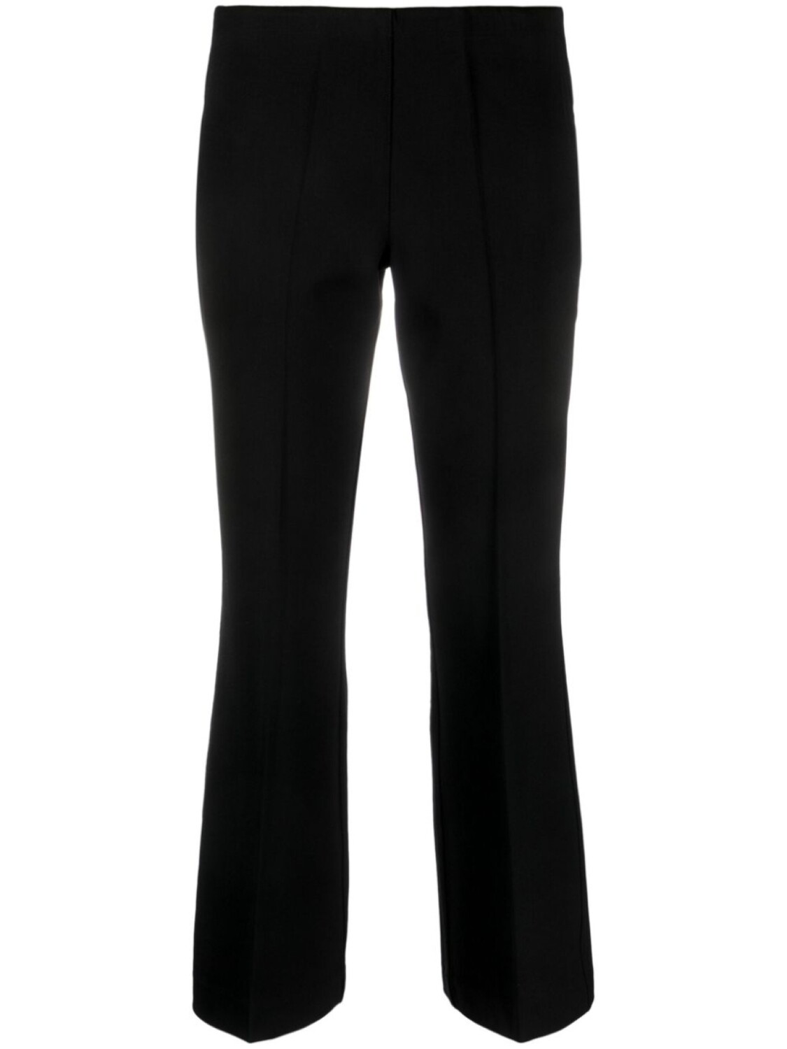 

P.A.R.O.S.H. virgin wool flared trousers, черный