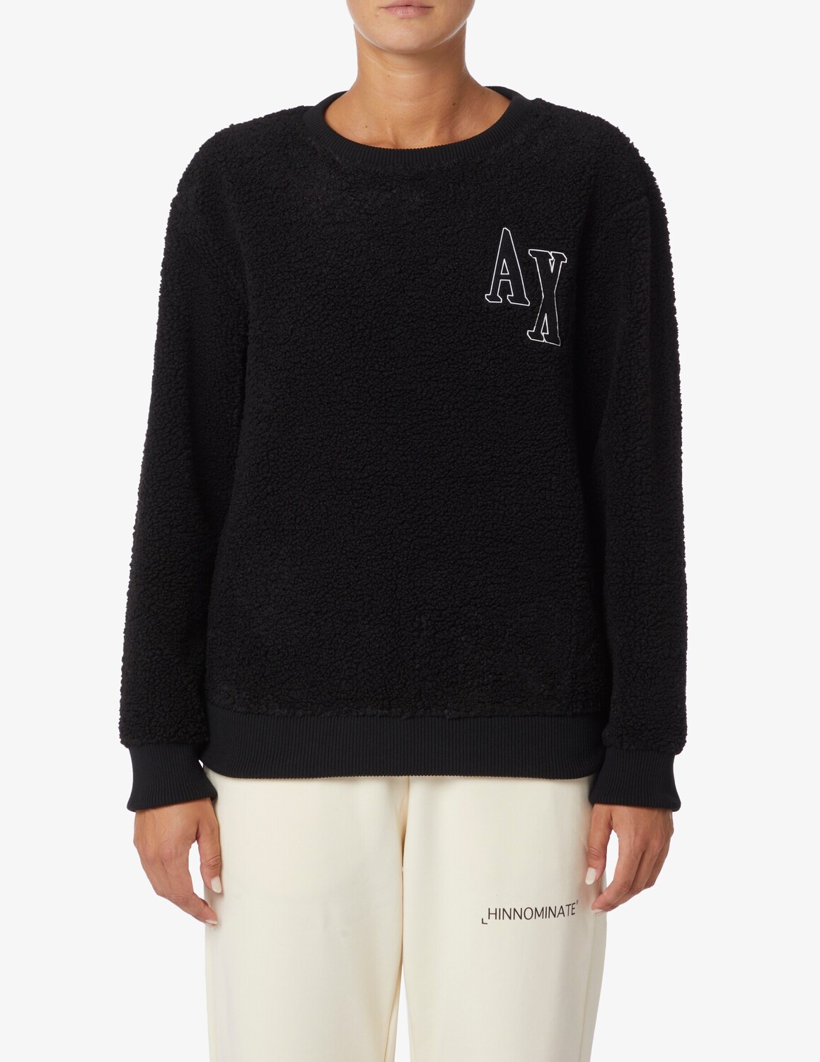 

Толстовка с логотипом Armani Exchange, черный