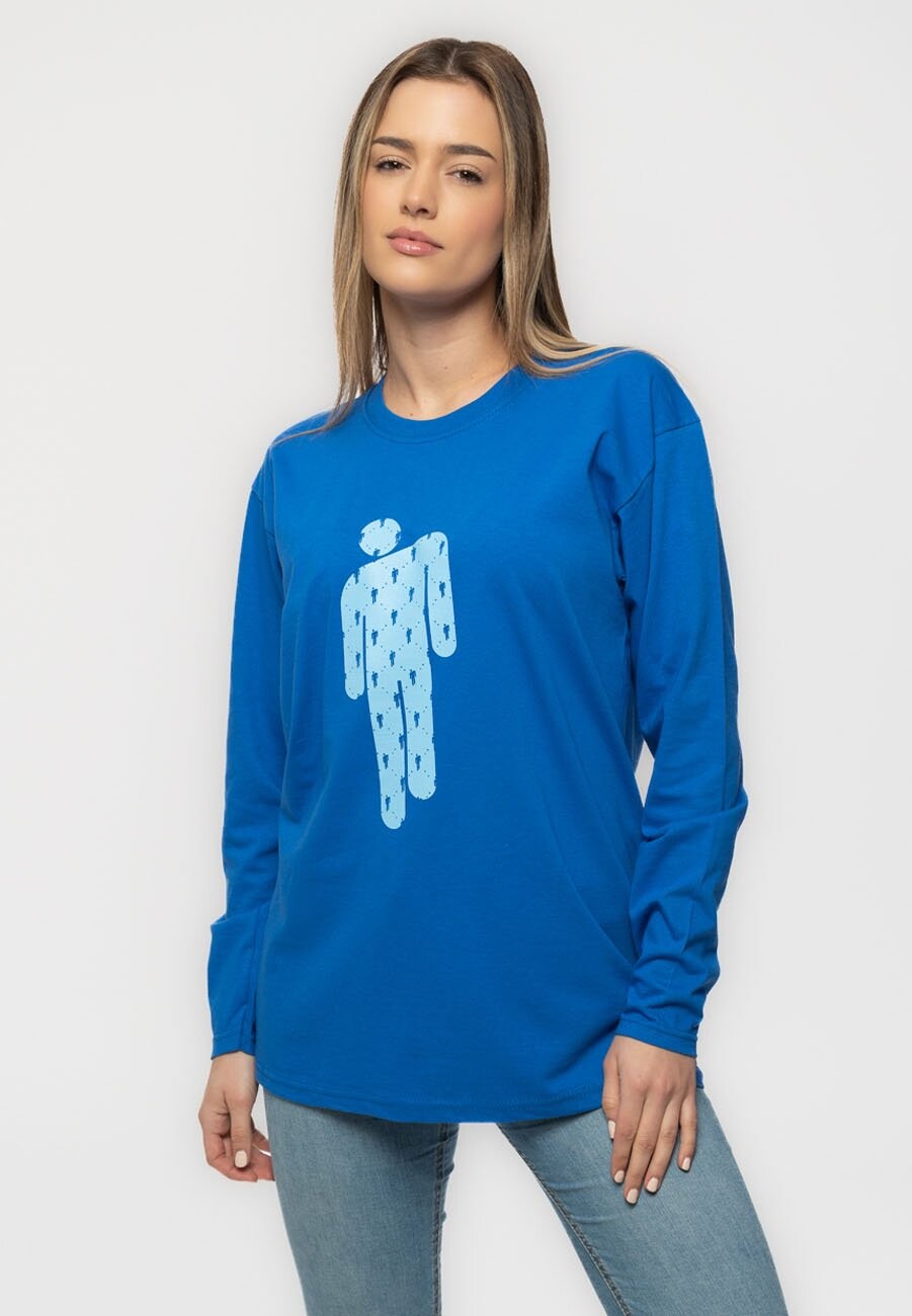 

Топ с длинными рукавами Paradiso Clothing, синий