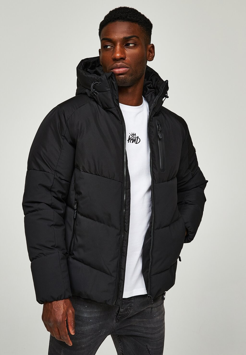 

Зимняя куртка MONROE TECH ZIP PUFFER Kings Will Dream, черный