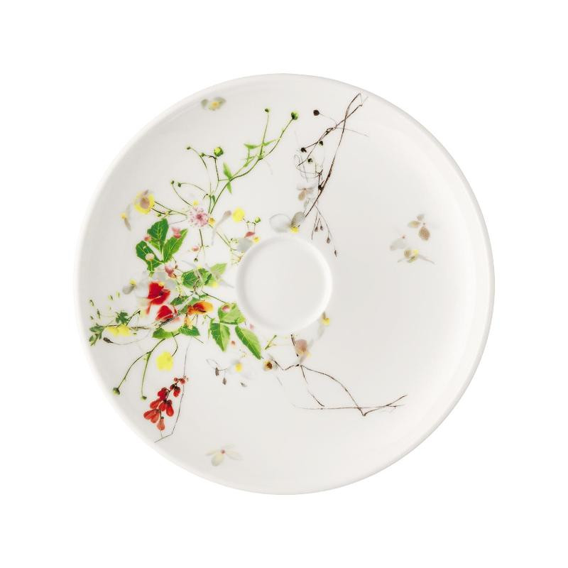 

Блюдце комбинированное Brillance Fleurs Sauvages Coup 15,5 см Rosenthal, красочный