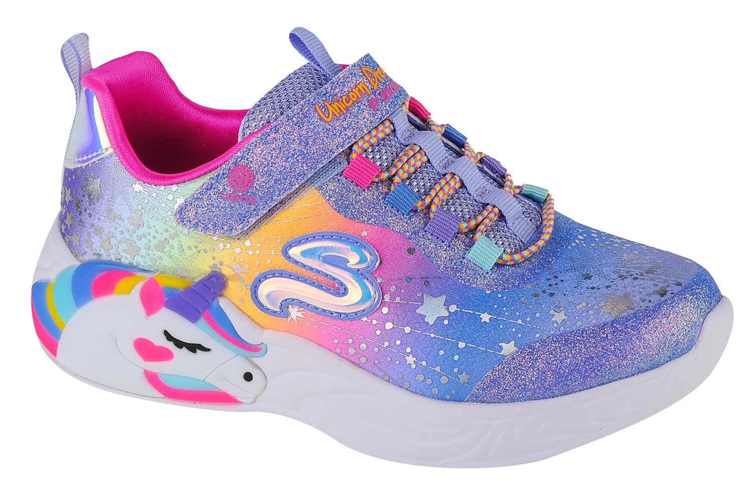 

Кроссовки Skechers S-Lights Unicorn Dreams, синий