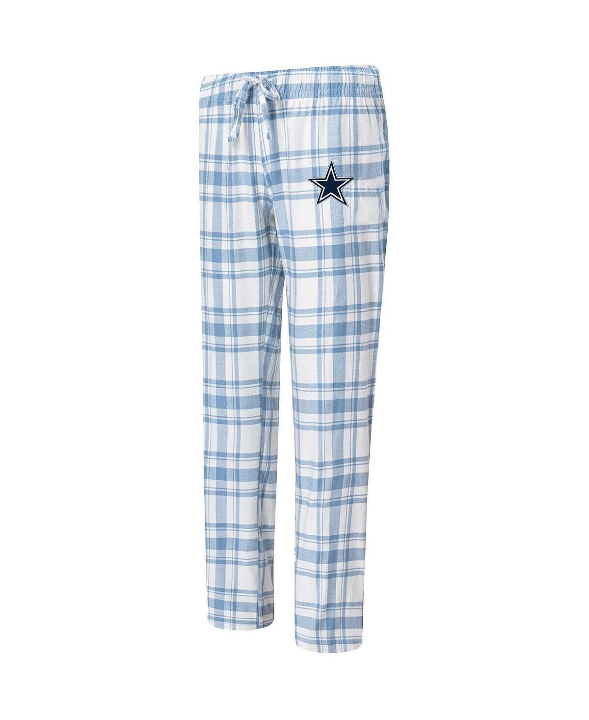 

Женские белые фланелевые брюки для отдыха Royal Dallas Cowboys Concepts Sport