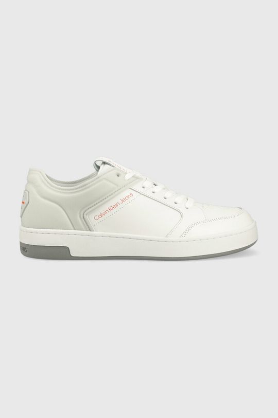 

Кроссовки BASKET CUPSOLE HIGH/LOW FREQ Calvin Klein Jeans, белый