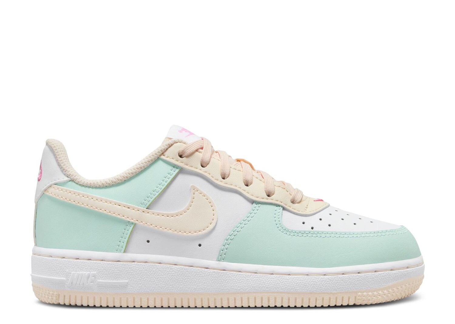 

Кроссовки Nike Force 1 Ps 'Emerald Rise Guava Ice', зеленый