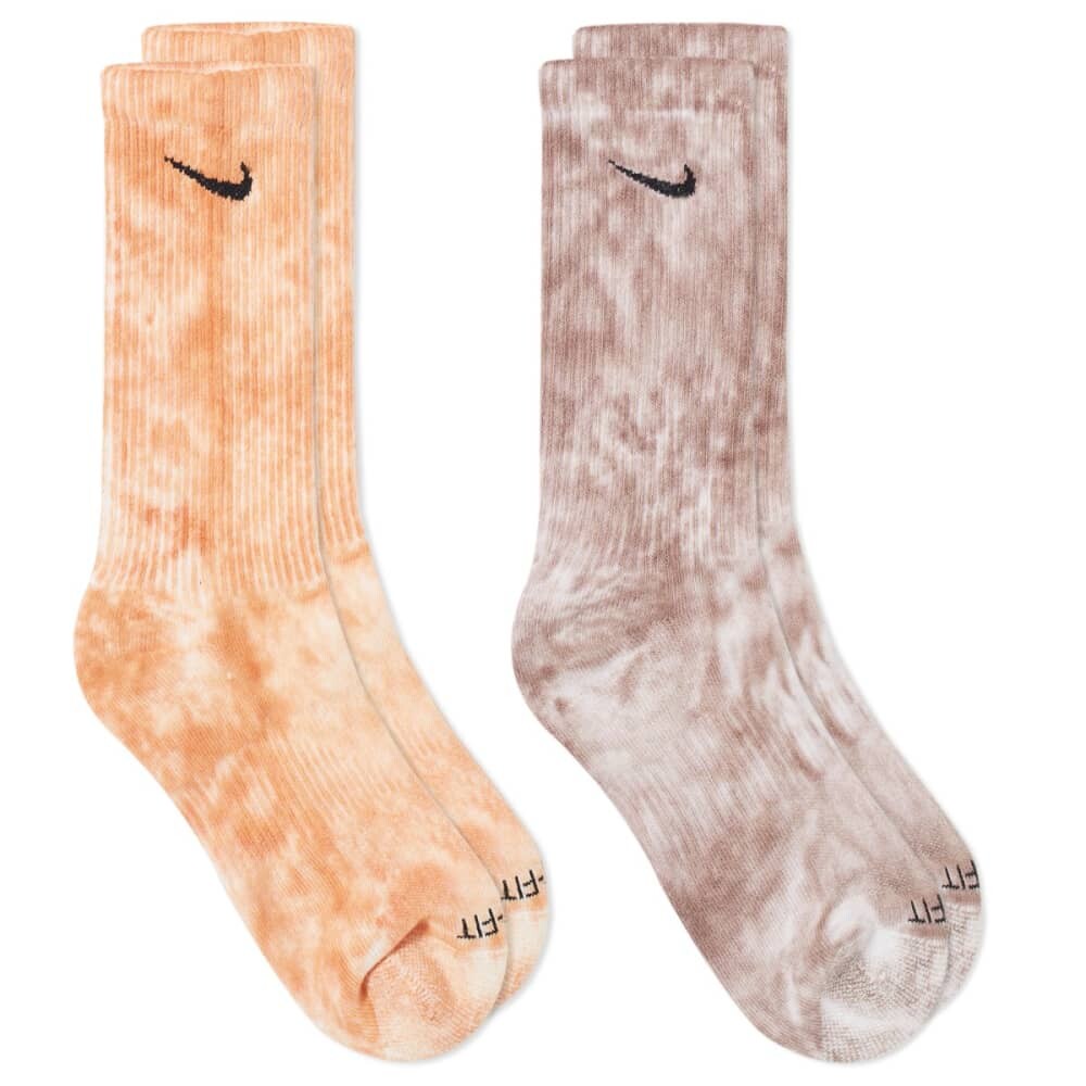 

Носки Nike Tie-Dye — 2 шт., мультиколор