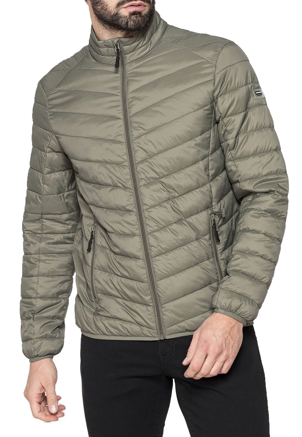

Пуховик Carrera Jeans, зеленый