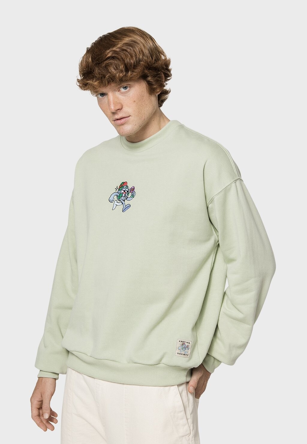 

Толстовка WORLD UNISEX Kaotiko, цвет light green