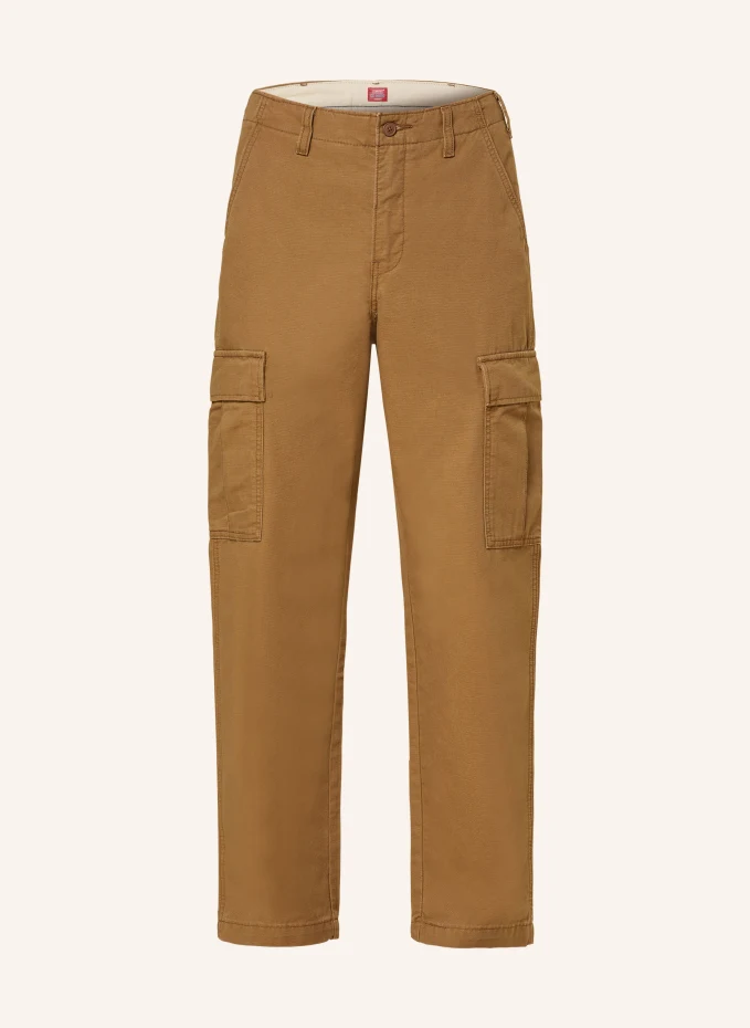 

Брюки-карго xx cargo прямого кроя Levi's, коричневый