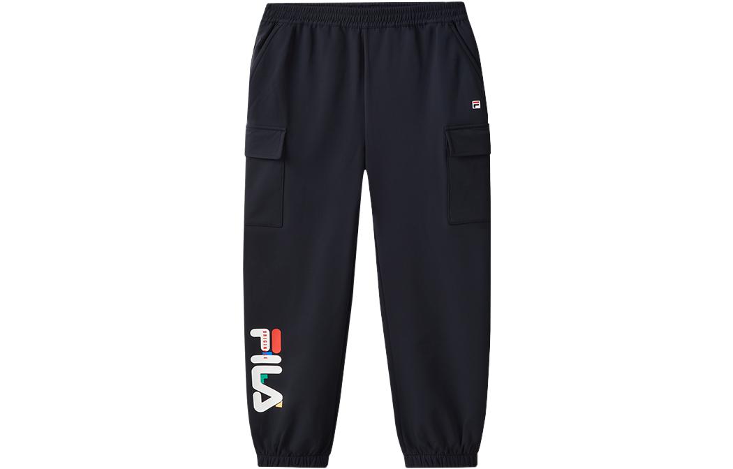 

Детские трикотажные спортивные штаны FILA, цвет Legendary Blue - FNV