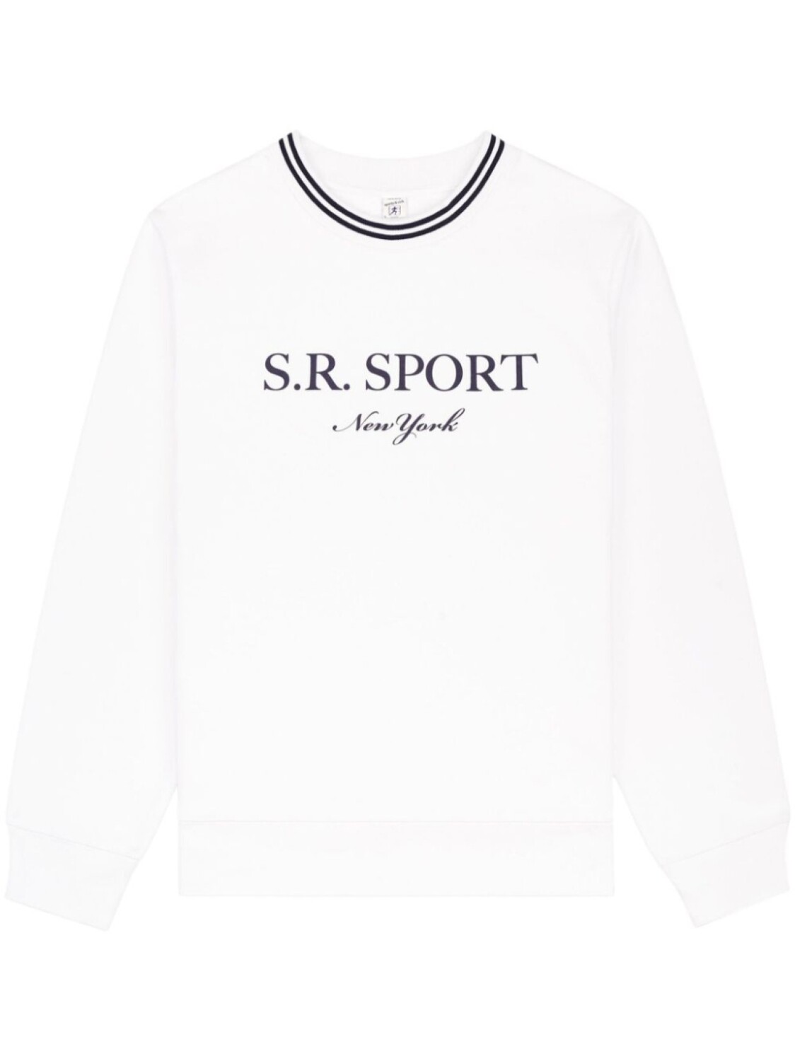 

Sporty & Rich толстовка SR Sport с логотипом, белый