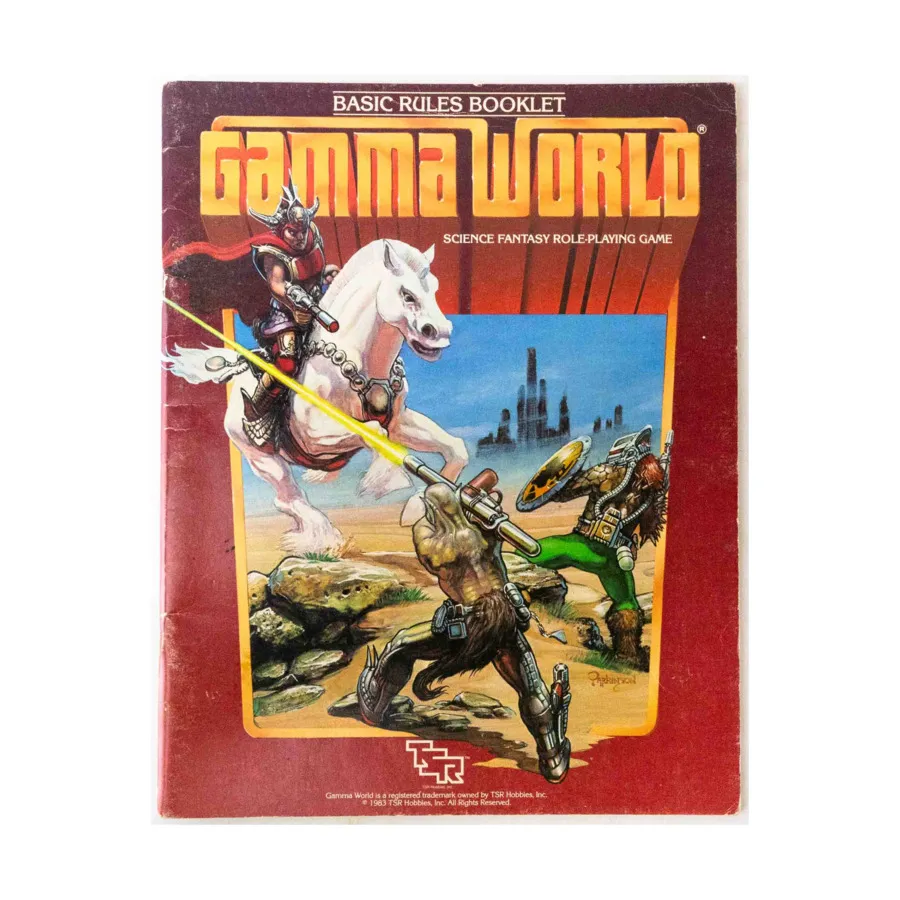 

Gamma World (2nd Edition, Robot Cover) - Basic Rules Booklet Only!, Gamma World, мягкая обложка