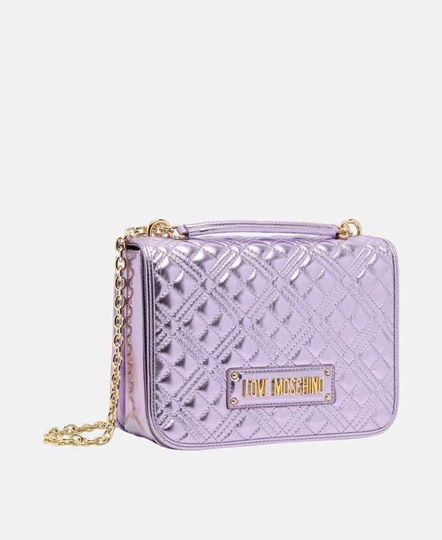 

Сумка-мессенджер Love Moschino, фиолетовый
